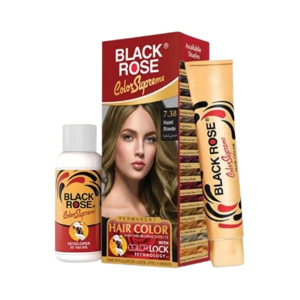 Black Rose Hair Colour No 7.38