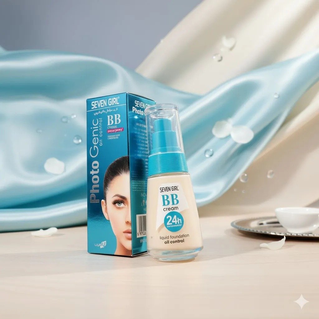 Seven Girl BB Cream Liquid Foundation 24H WaterProof Original 100g