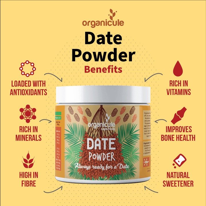 ORGANICULE DATE POWDER 250 GRAMS