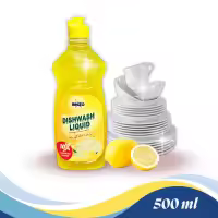 Rinzo Liquid Dish Wash ( dishwasher liquid ) – Powerful Grease Cutting Formula, Gentle on Hands, Make Dishes Sparkling Clean– 500ml