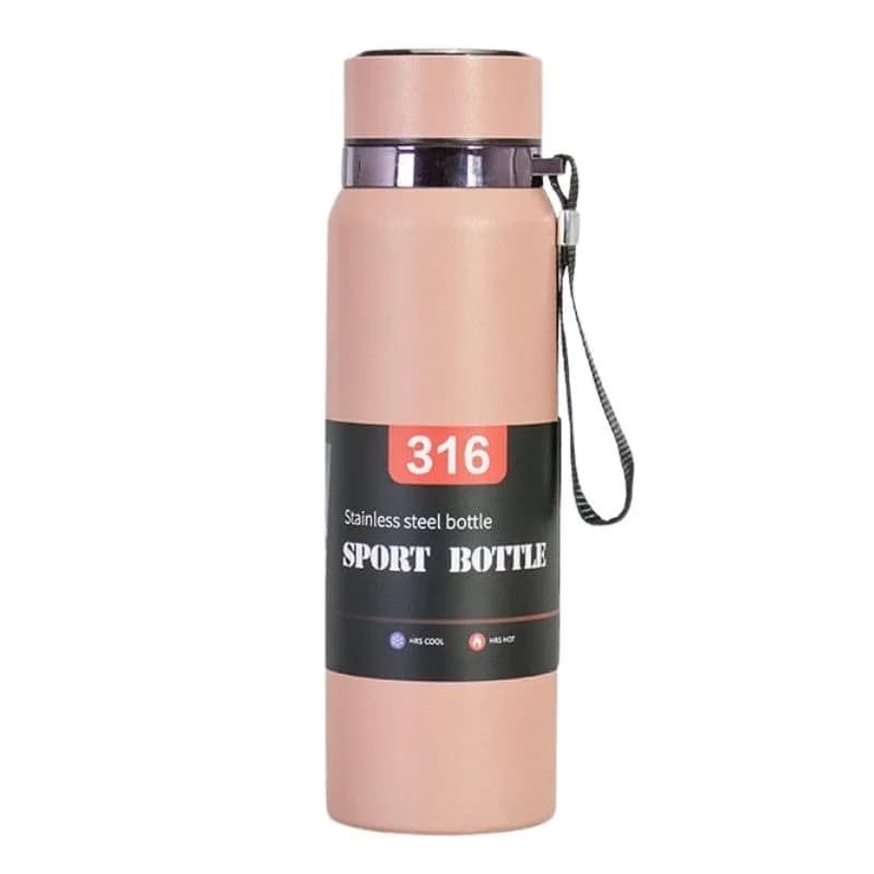 Digital Smart Vacuum 800ml Water Bottle | Stainless Steel Insulated Sports Bottle with LED Temperature Display | Hot & Cold | Random colors Digital Smart Vacuum 800ml Water Bottle Price 1500.