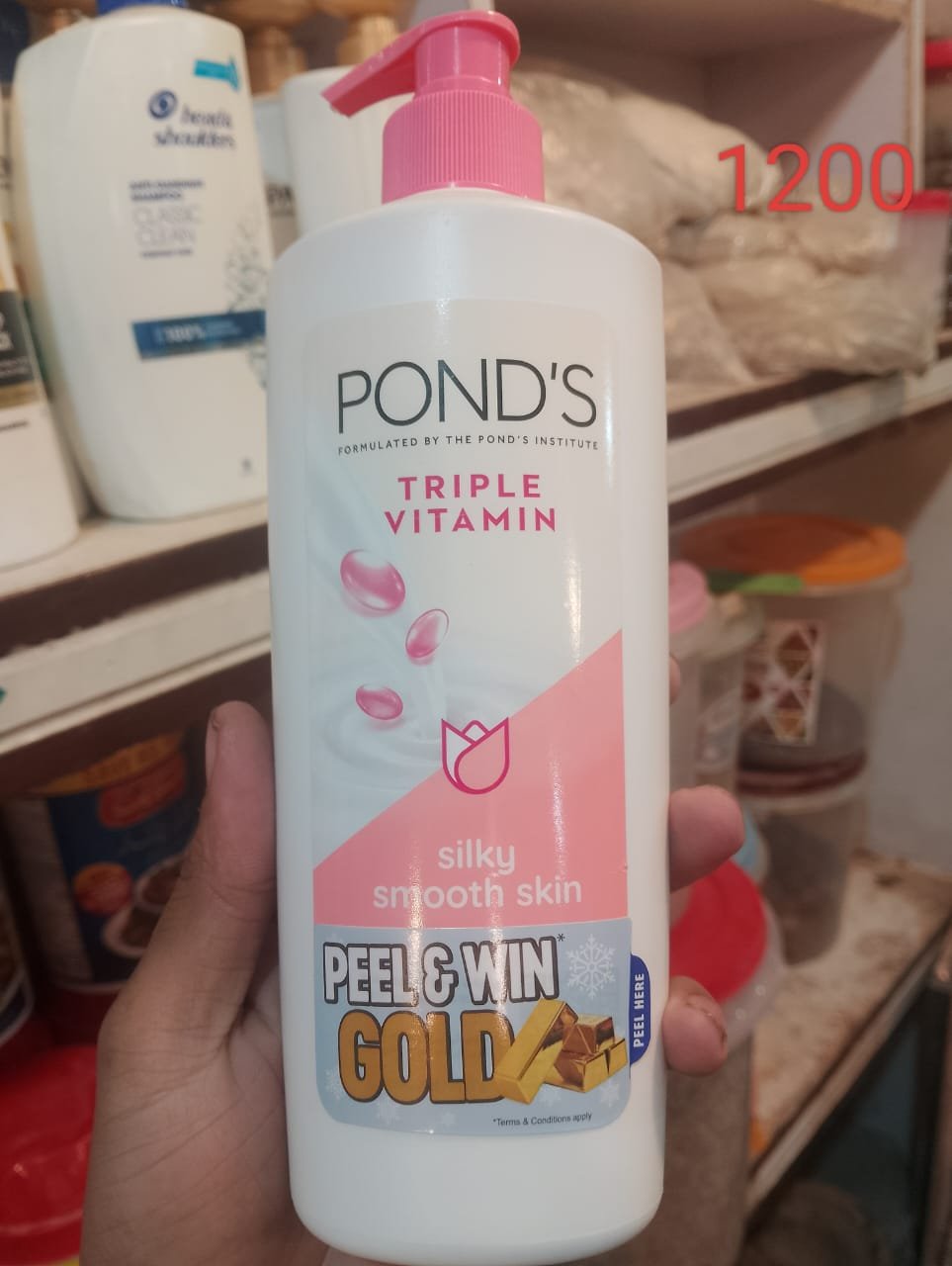 pond.s shampoo