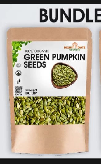 green pumpkin seeds