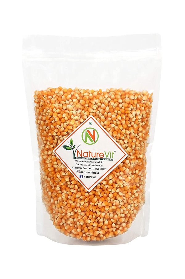 NatureVit Mushroom Popcorn Kernels β Premium Makka Seeds for Gourmet Popcorn 300g