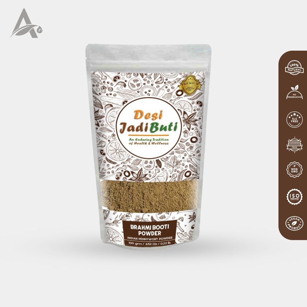 Brahmi Booti Powder (Barhmi Leaf Powder) | Bacopa Monnieri Linn
