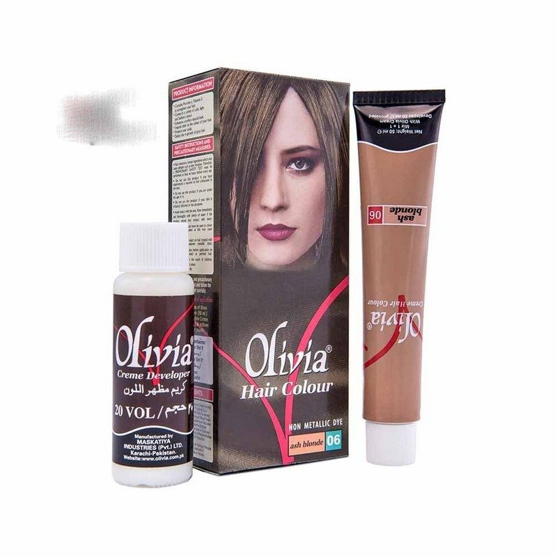 OLIVIA HAIR COLOUR ASH BLONDE 06