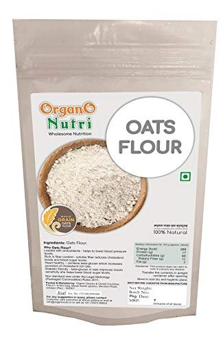 Organo Nutri Wholegrain Gluten-Free Oats Flour 500g