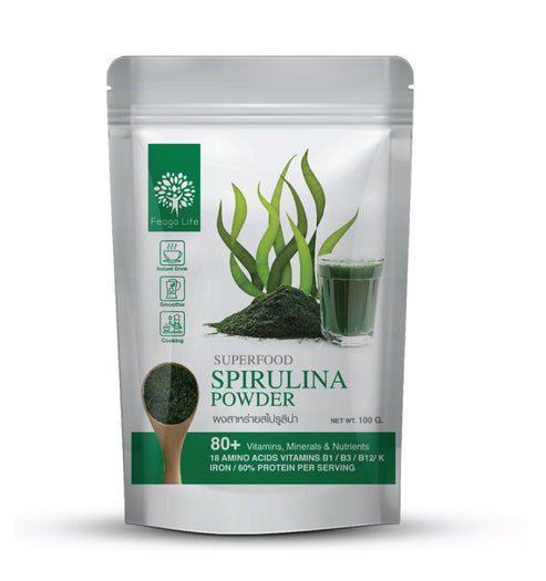 Organic Spirulina Powder | Relieves Rhinitis, Boosts Immunity