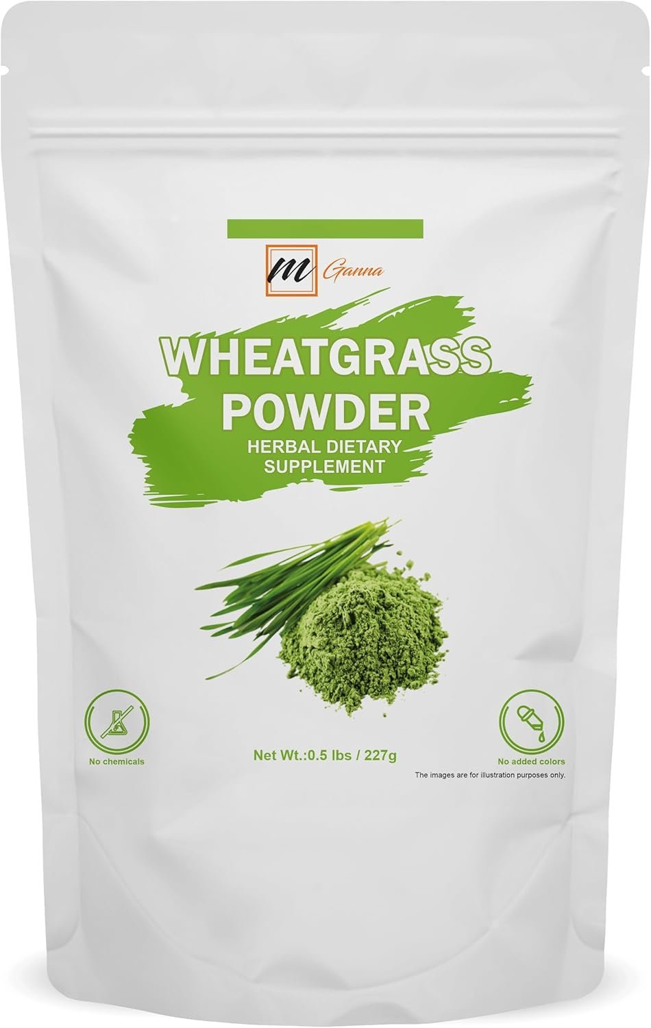 Pure Wheatgrass Powder | A Nutrient-Packed Green Superfood 0.5 lbs / 227 GMS