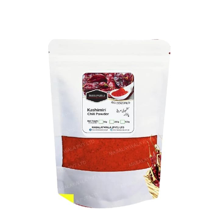 Premium Kashmiri Lal Mirch Powder | Red Chili Powder | 100% Organic | No Preservatives | New Packing