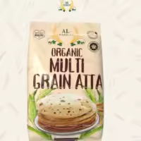 Multigrain Atta (1kg) – 100% Natural Multi Grain Flour for Weight Loss | Sugar-Free, Gluten-Free & High Fiber | Best for Roti, Chapati & Bread | No Preservatives | Healthy, Protein-Rich Aata for Home Cooking