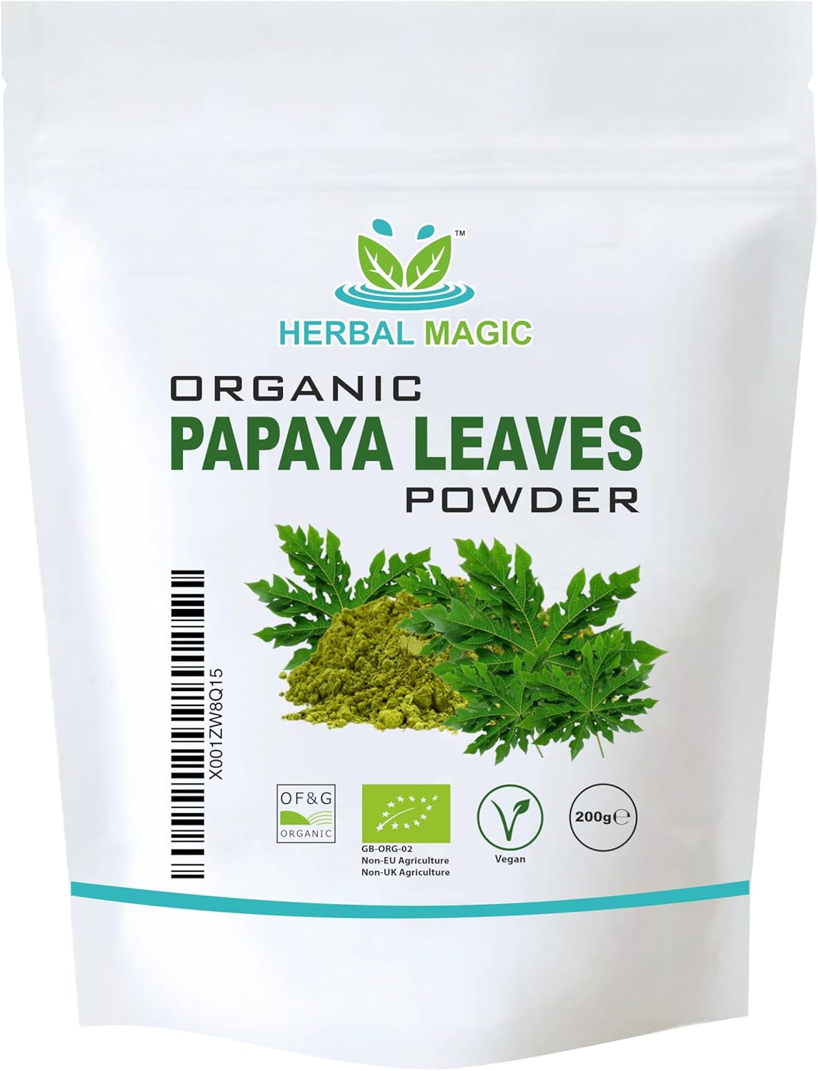 Organic Papaya Leaf Powder