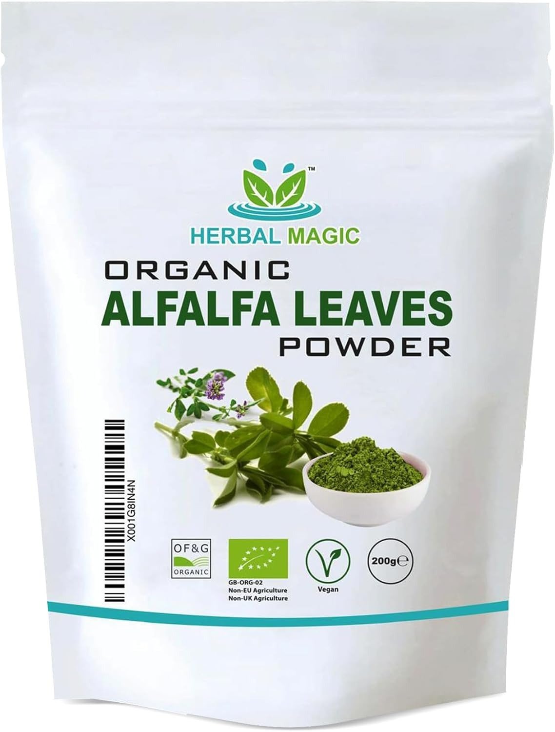 Organic Alfalfa Leaf Powder
