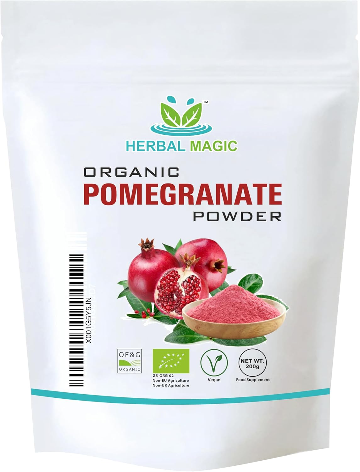Organic Pomegranate Fruit Powder