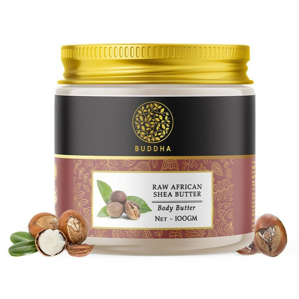 Buddha Natural African Shea Butter Unrefined 100% Pure Raw -100 gm