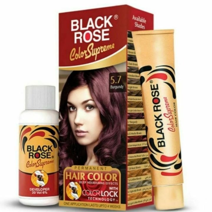 Black Rose Color Supreme Burgundy 5.7 (Combo Pack)