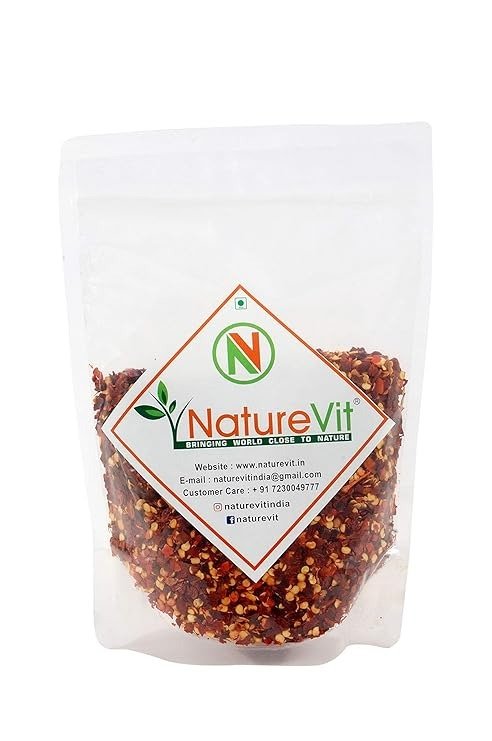 NatureVit Dried Red Chilli Flakes