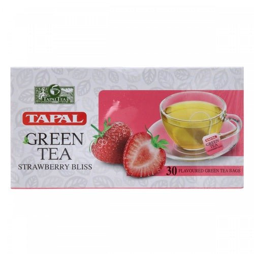 Tapal Green Tea Strawberry Bliss 30 Tea Bags