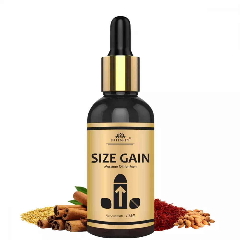 Intimify Size Gain Massage Oil For Man (30ml)