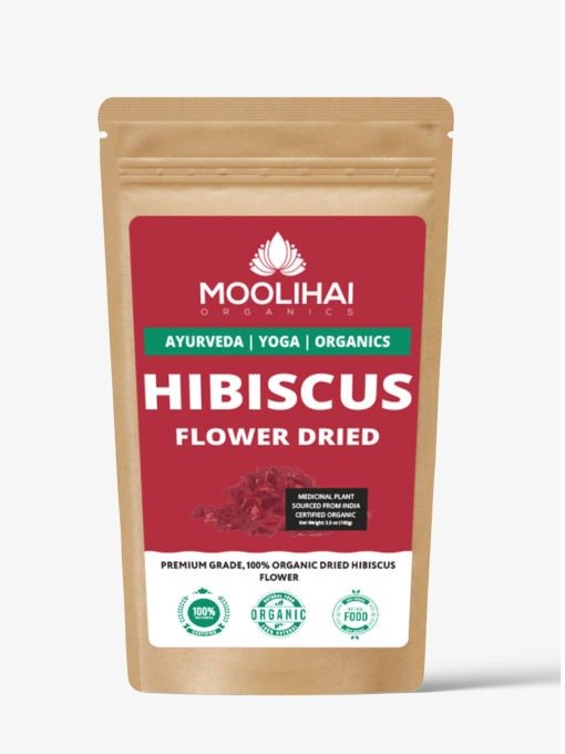 Organic 100% Pure Dried Hibiscus Flower