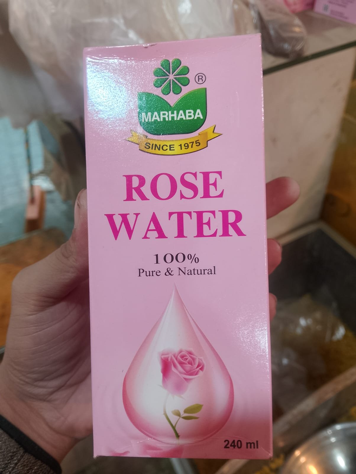 rose water