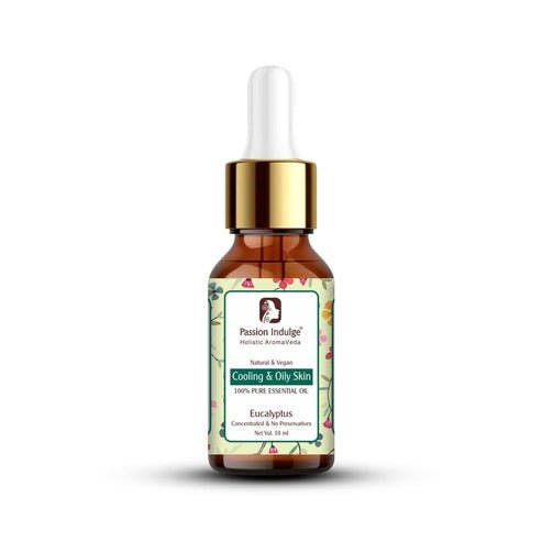 Eucalyptus Essential Oil 10ml for Skin Eruptions, Acne, Beneficial for Oily Skin | Ayurvedic | Natural & Vegan 30ml