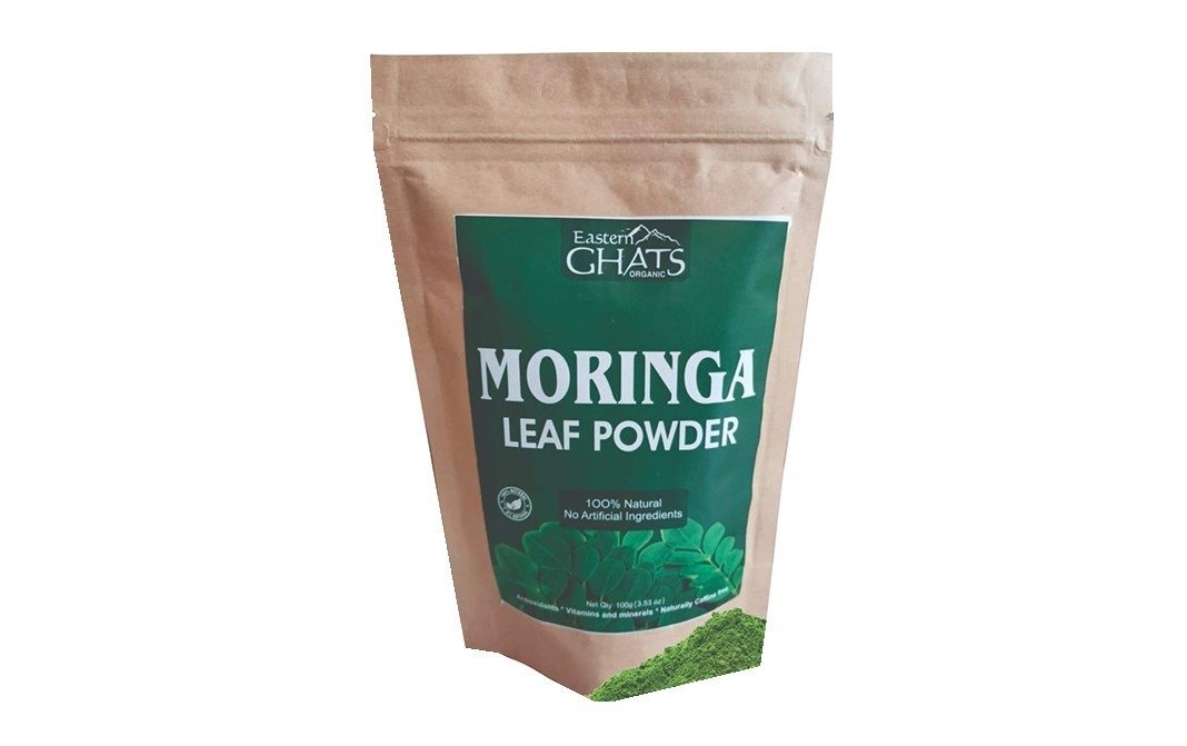 Eastern Ghats Organic Moringa Leaf Powder Pack 100 Grams