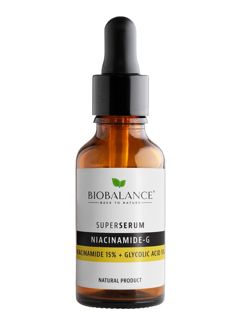 NATURAL NIACINAMIDE-G SUPER SERUM NIACINAMIDE 15% + GLYCOLIC ACID 5% SUPER SERUM