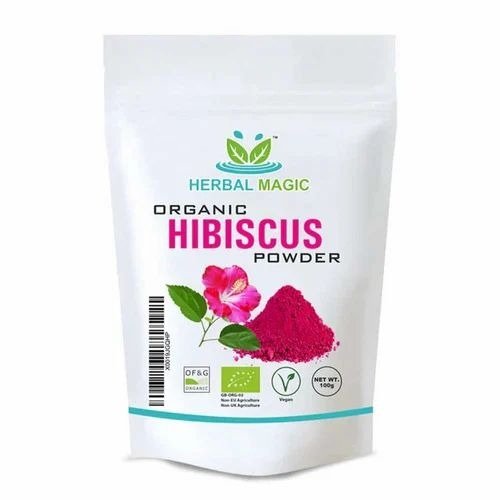 Organic Hibiscus Powder, 100 Gm