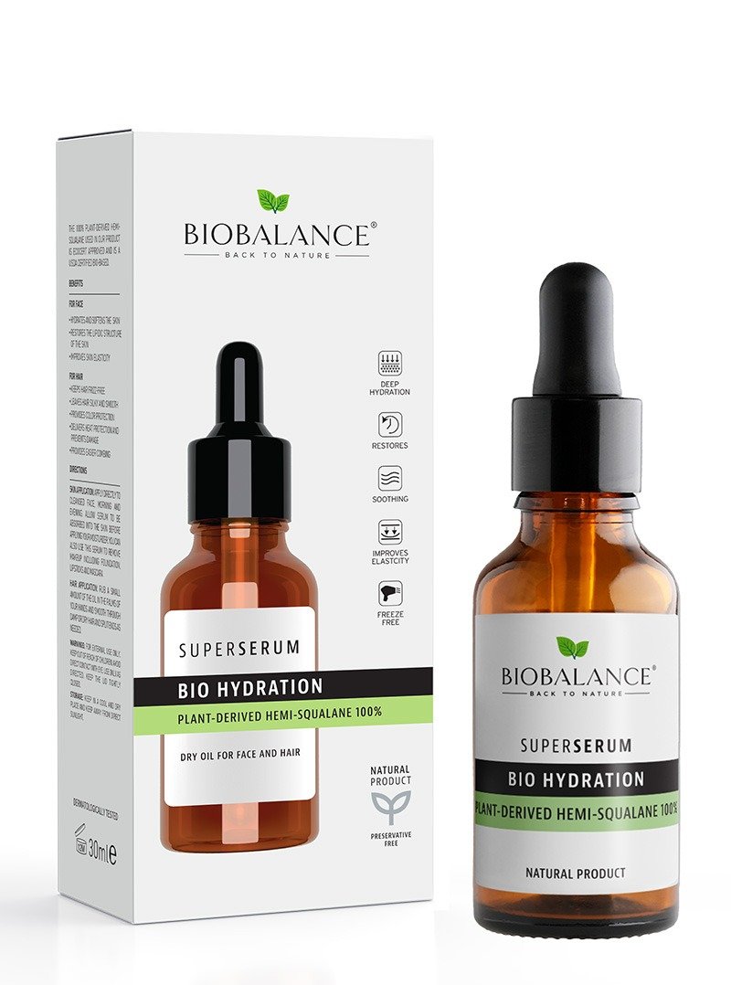 BIO HYDRATION PLANT-DERIVED HEMI-SQUALANE 100% SUPER SERUM