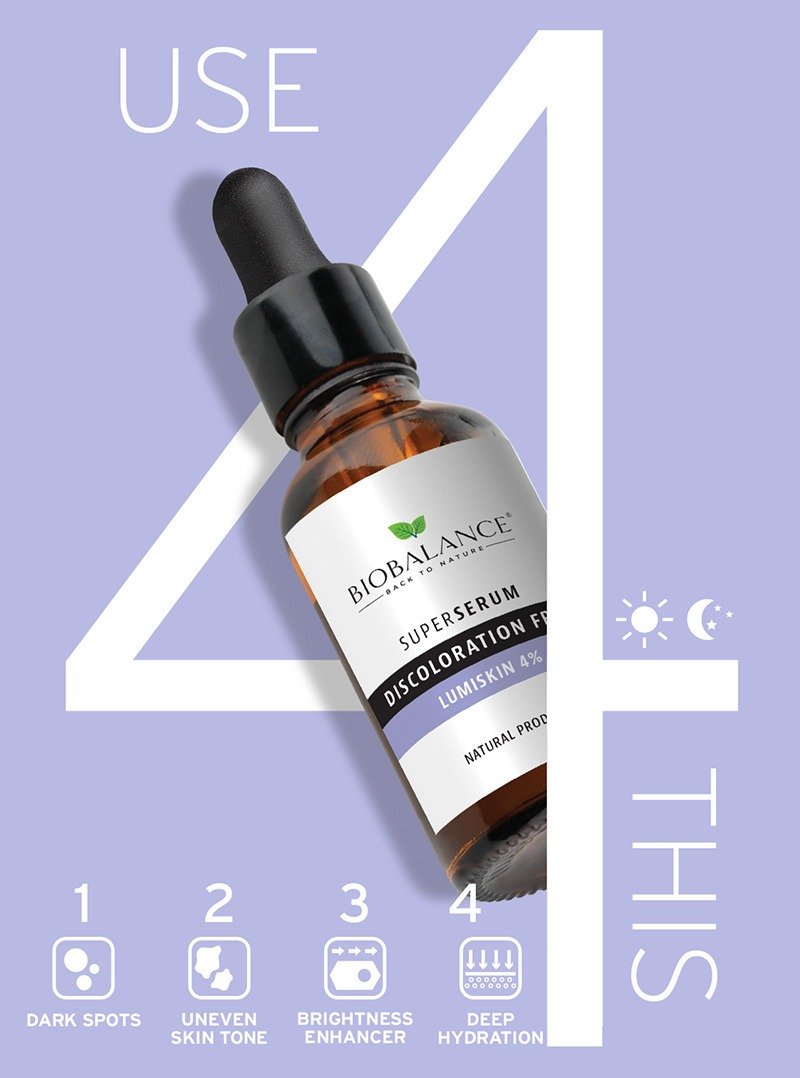 DISCOLORATION FREE LUMISKIN 4% SUPER SERUM