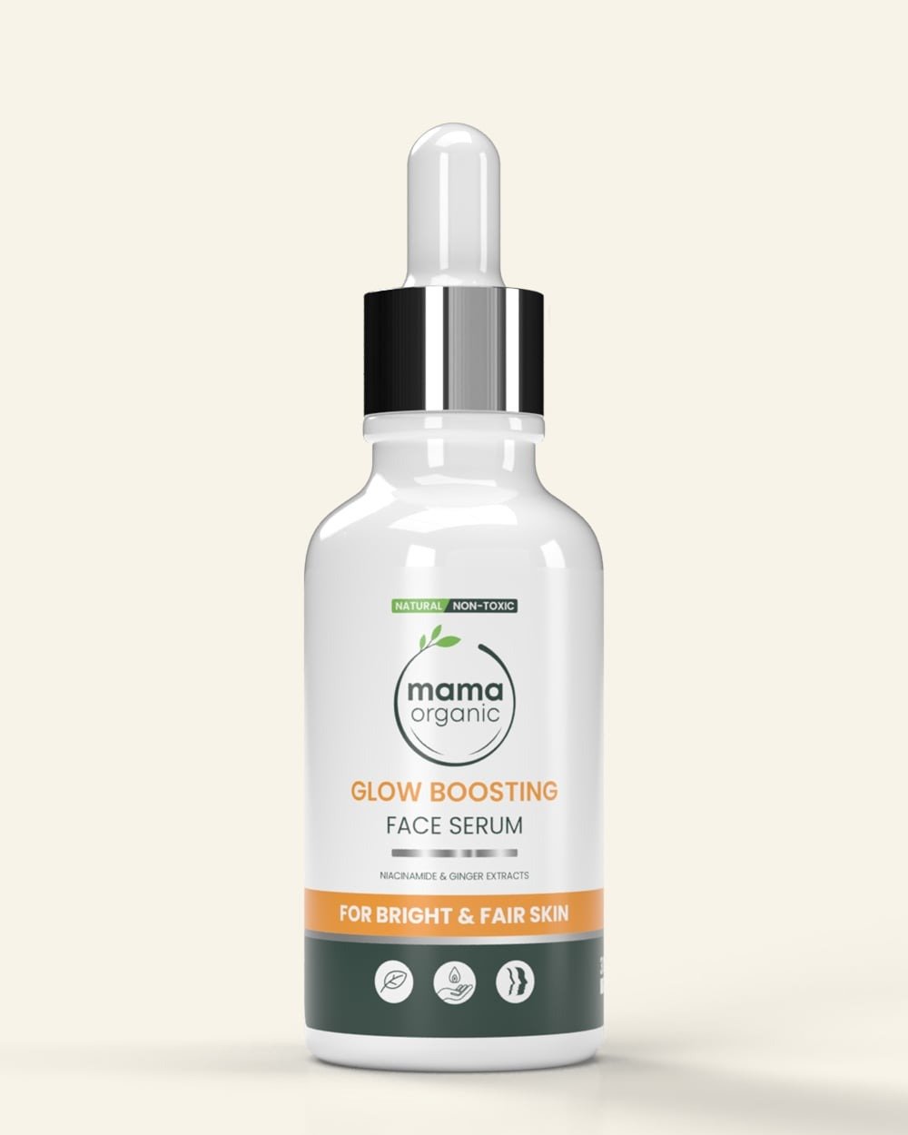 Glow Boosting Face Serum For Brighten & Fair Skin With Niacinamide & Ginger Extract - 30ml