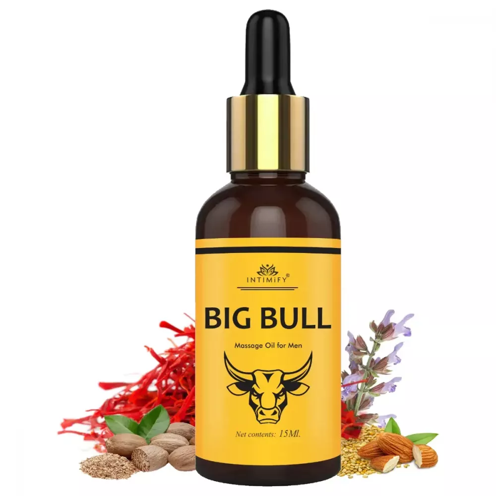 Intimify Big Bull Massage Oil For Man (30ml)