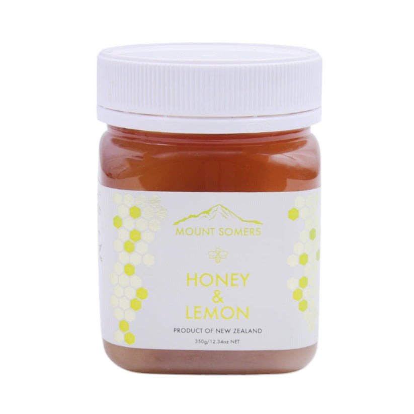 MOUNT SOMERS LEMON FLAVOUR HONEY 350 GM SKU:AFP-000559445