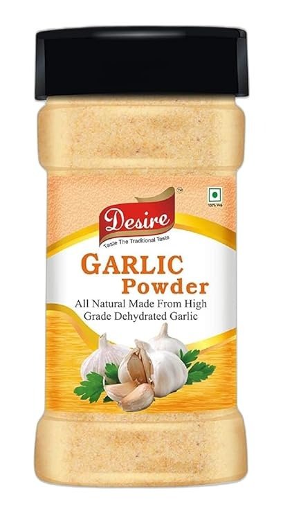 Desire Dehydrated Garlic Powder 100 Gram in Jar