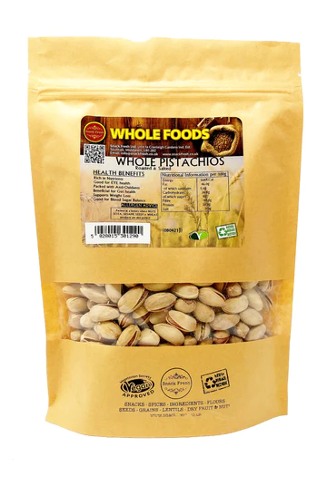 ROASTED & SALTED PISTACHIOS (IN SHELL)