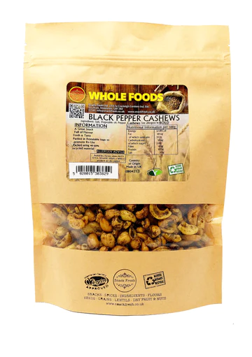 CASHEWS BLACK PEPPER