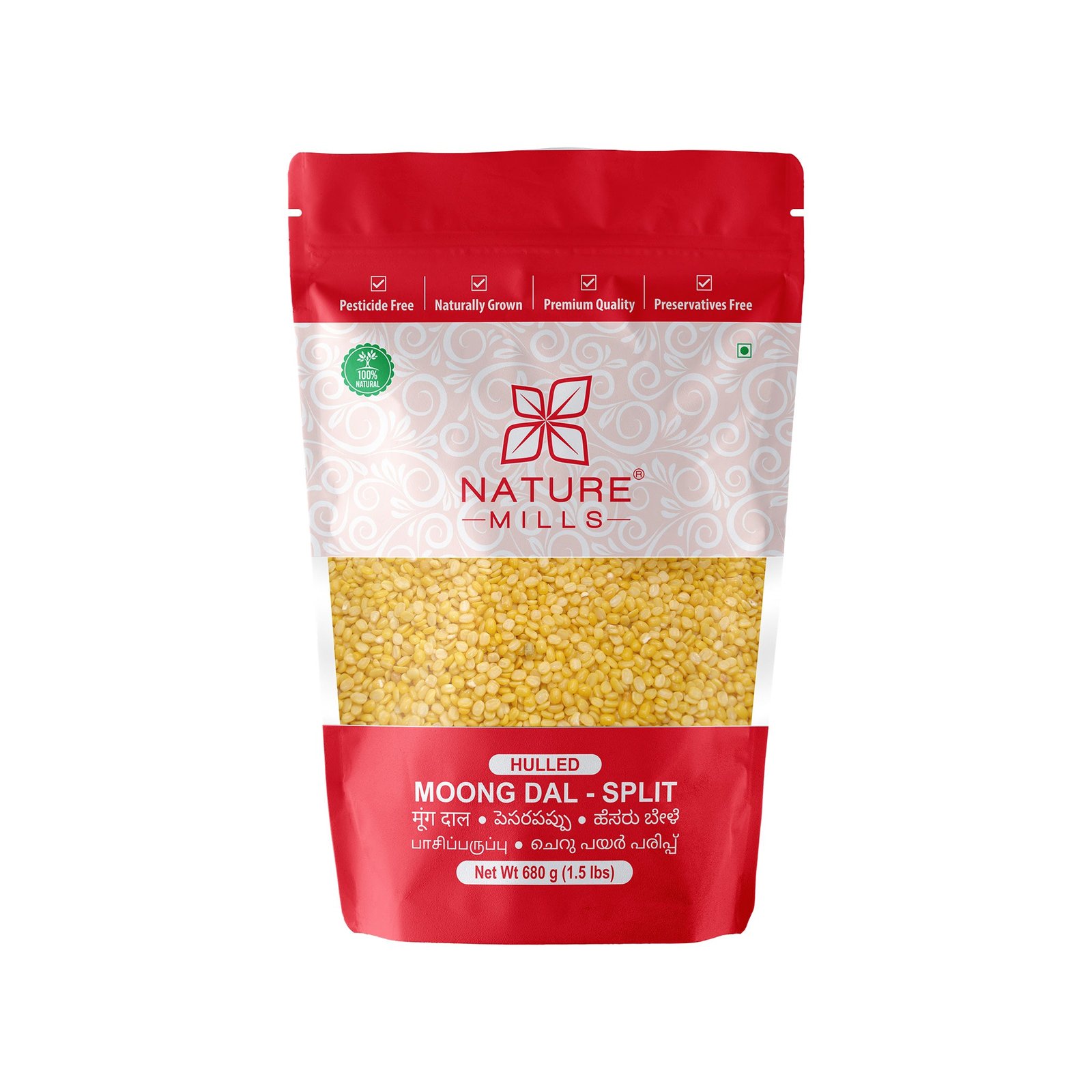 Moong Dal - Premium Split Yellow Lentils