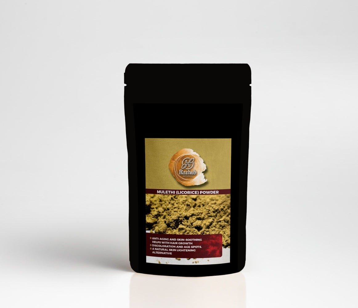 Rozhub Natural Mulethi (Licorice) Hair & Face Mask Powder 200g
