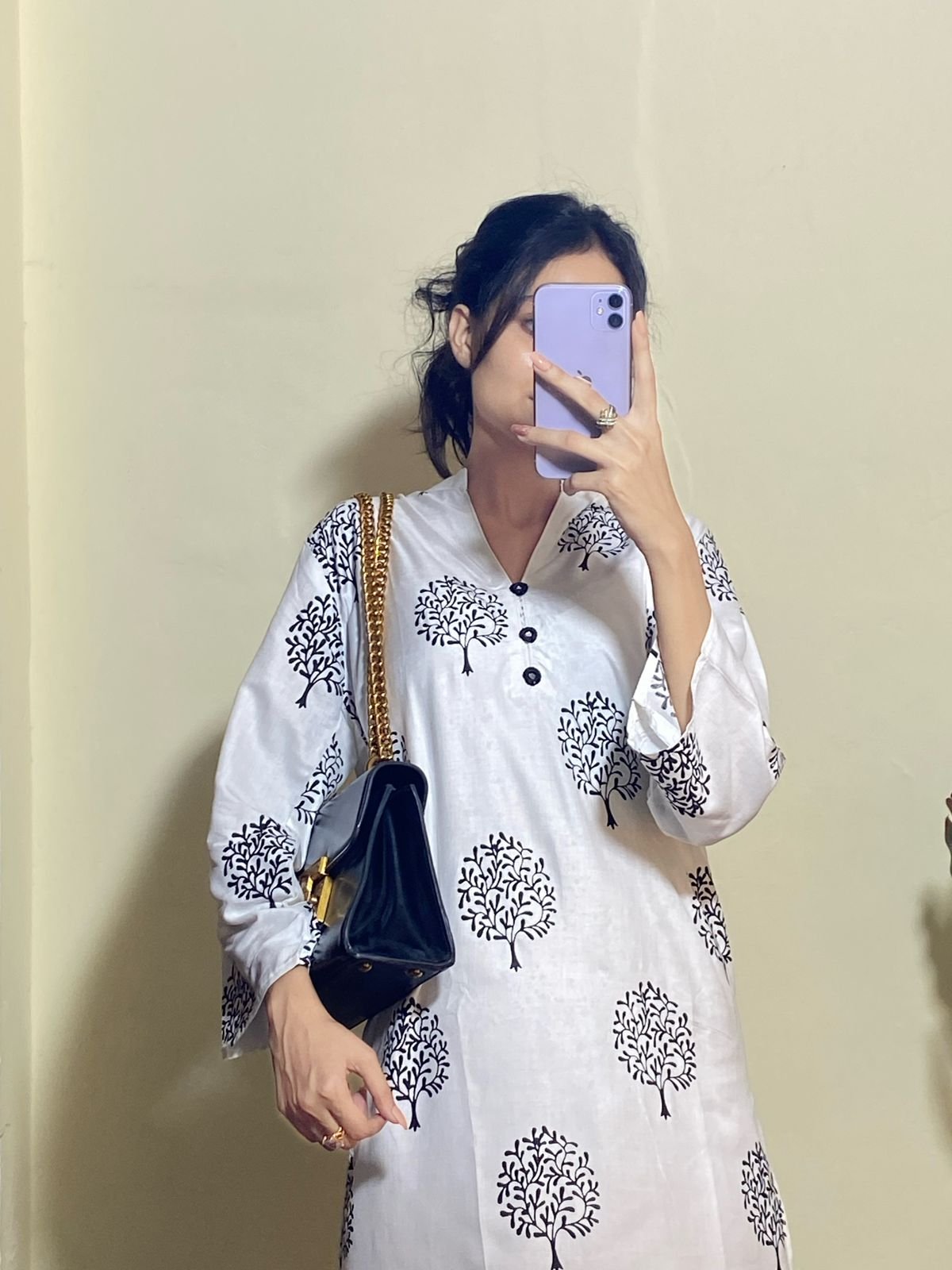 printed Linen 2p suit