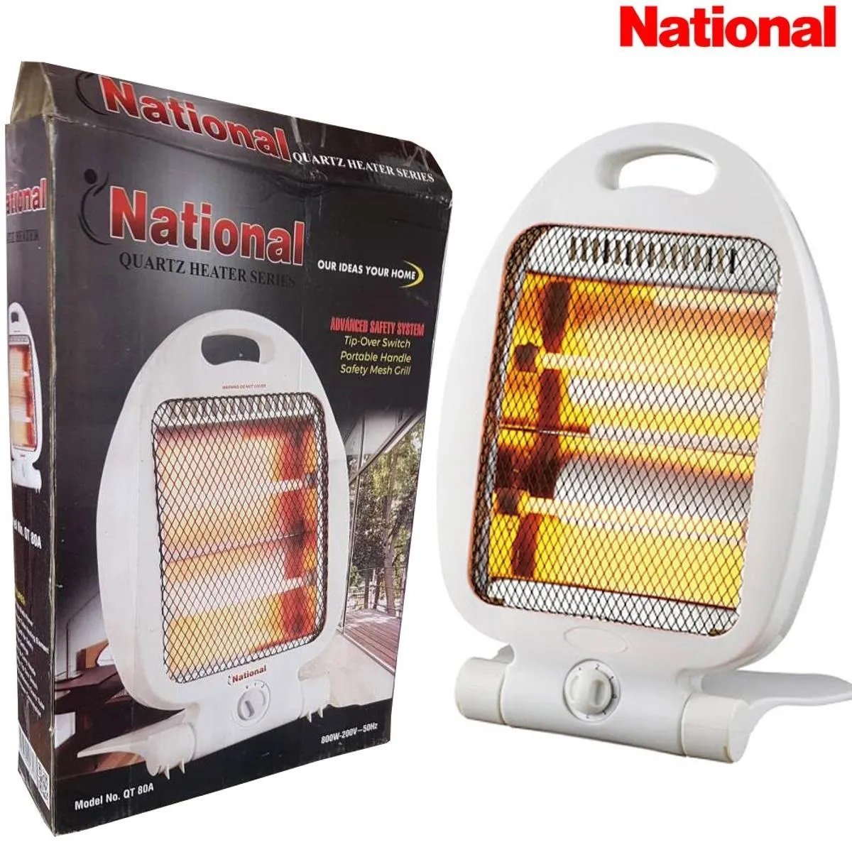 NATIONAL 2 Rod HEATER 300gm