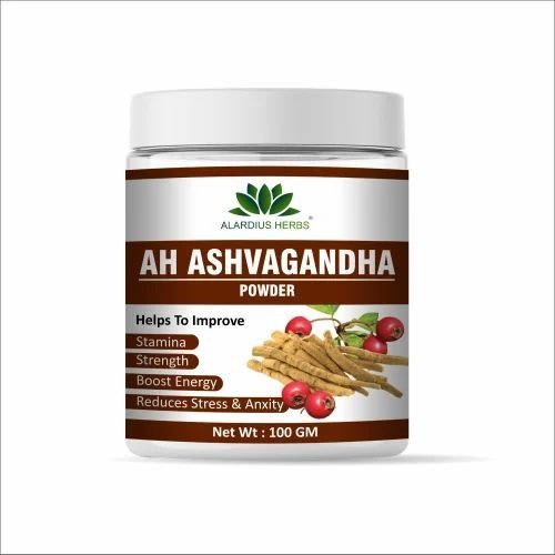 AH ASHWAGANDHA POWDER, Packaging Size: 100 G