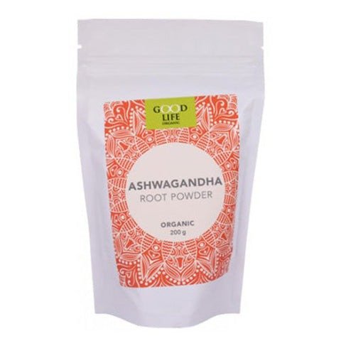 GOOD LIFE ORGANIC ASHWAGANDHA ROOT POWDER 200G