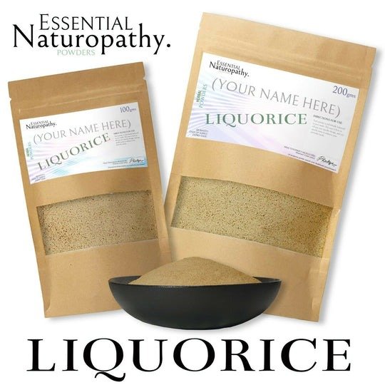 LIQUORICE / LICORICE POWDER (ROOT) 100% Certified Organic (Glycyrrhiza glabra) 100gm