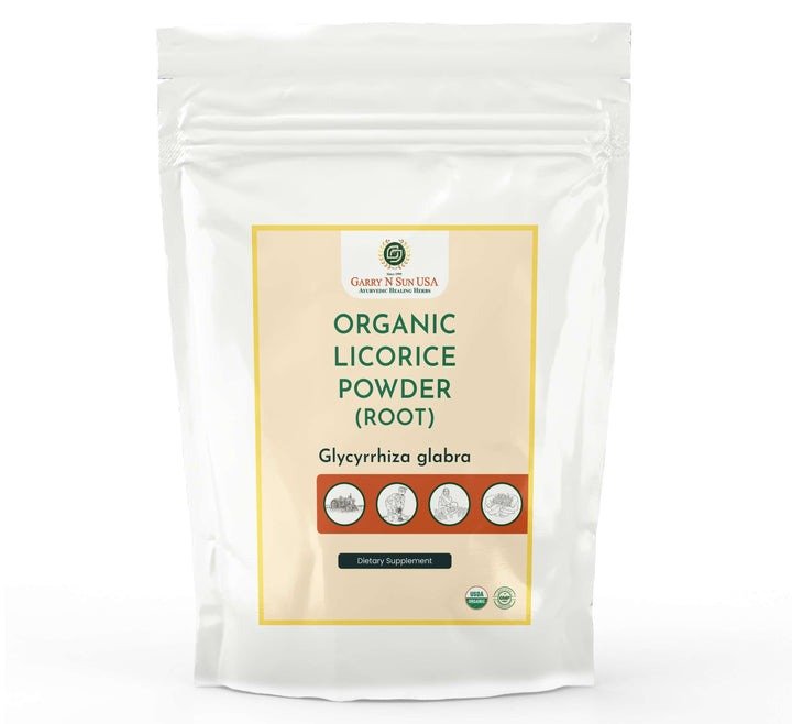 Yastimadhu/Licorice Organic Powder (Glycyrrhiza glabra) 100gm