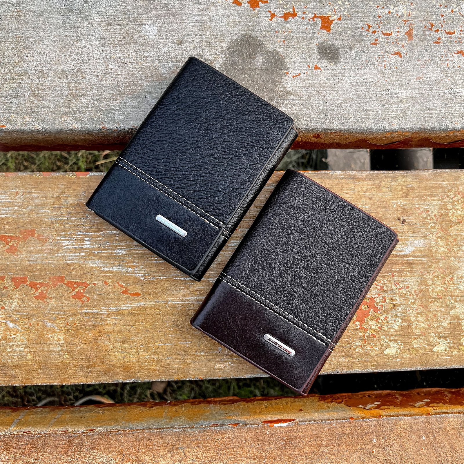 New Mini Tri-fold Men Wallet Card Holder Purse Coin Pouch Card Holder Short Vertical PU Leather Wallet Change Money Pouch