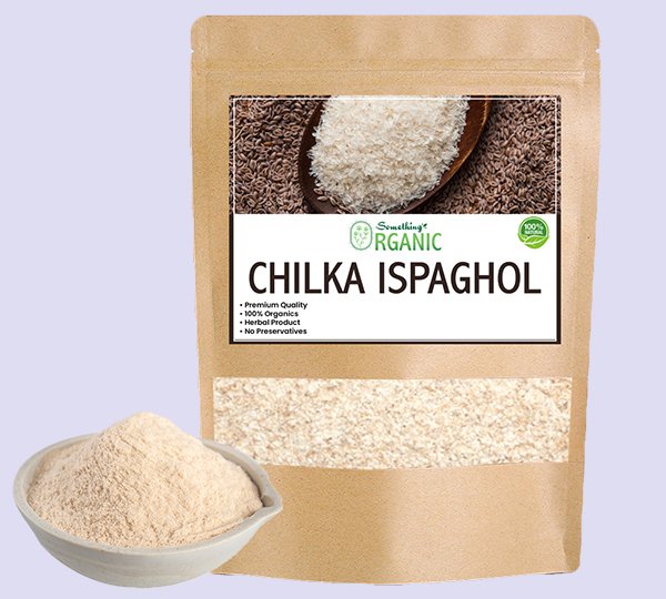 Pure Ispaghol Husk: Natural Fiber Supplement for Digestive Health and Regularity 100g