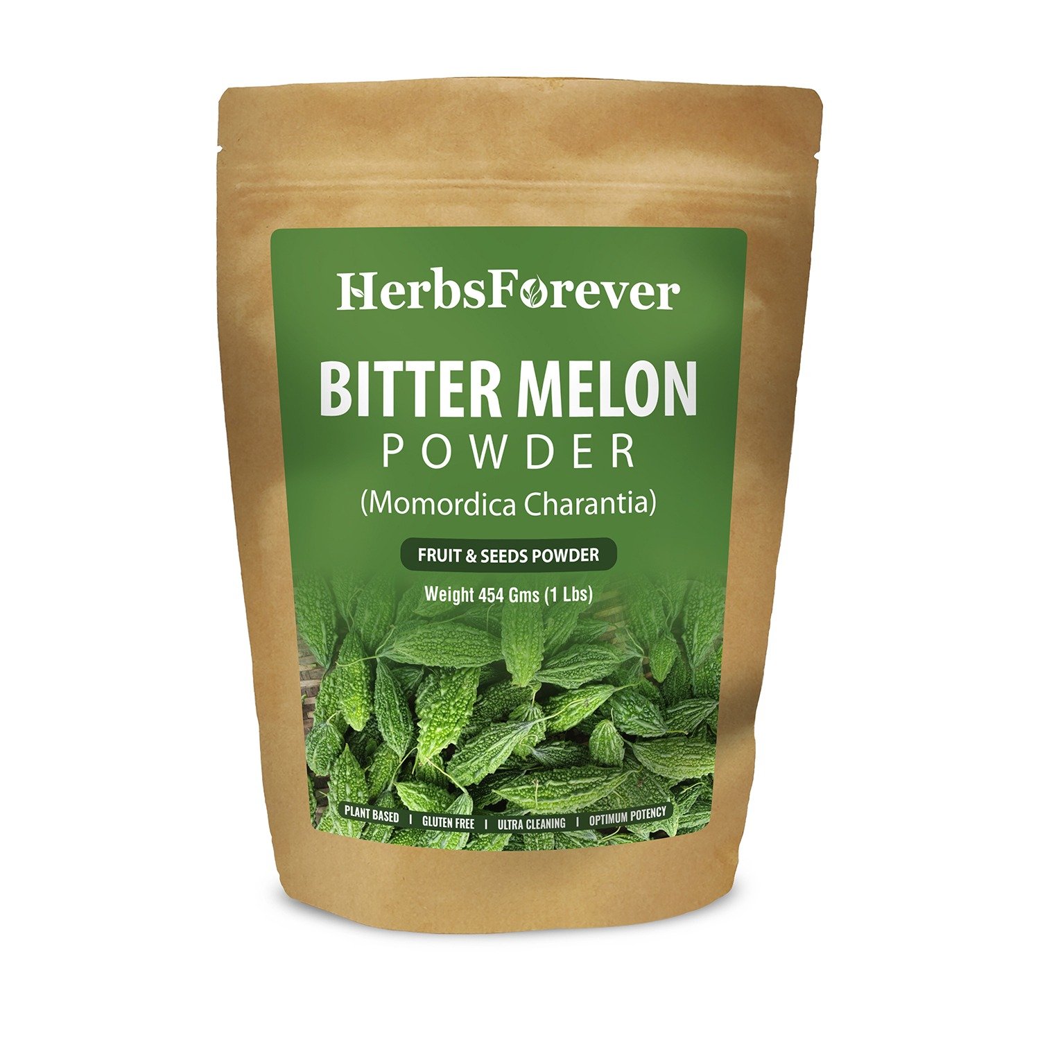 Bitter Melon (Karela) Powder (Momordica Charantia ) – Non GMO – Vegan – (454 Gms – 1LBS