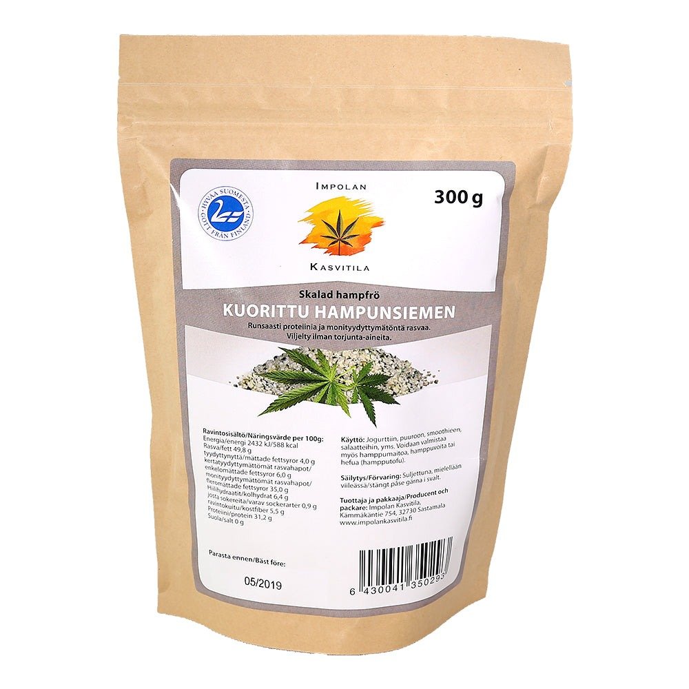 Peeled Hemp Seed, 300 g