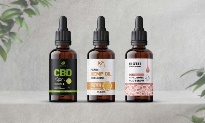 I will do label design, cbd label design and packaging 30ml